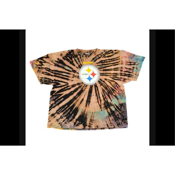 Pittsburgh Steelers Troy Polamalu Tie-Dye Tee - Picture 1 of 3